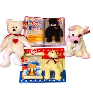 Beanie Baby 4 pack bundle